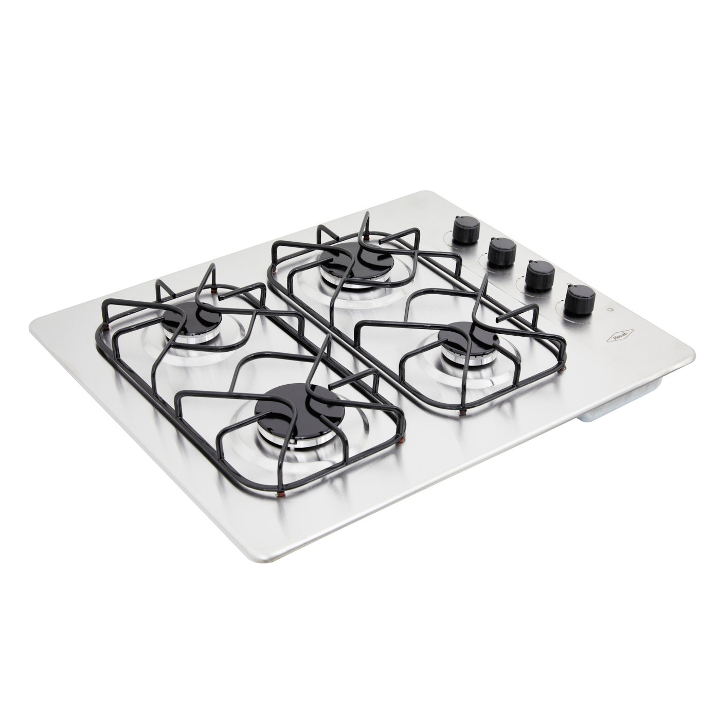 Estufa de empotrar HACEB 66cms 4 Puestos Gas Natural ARL CG 66 Inox