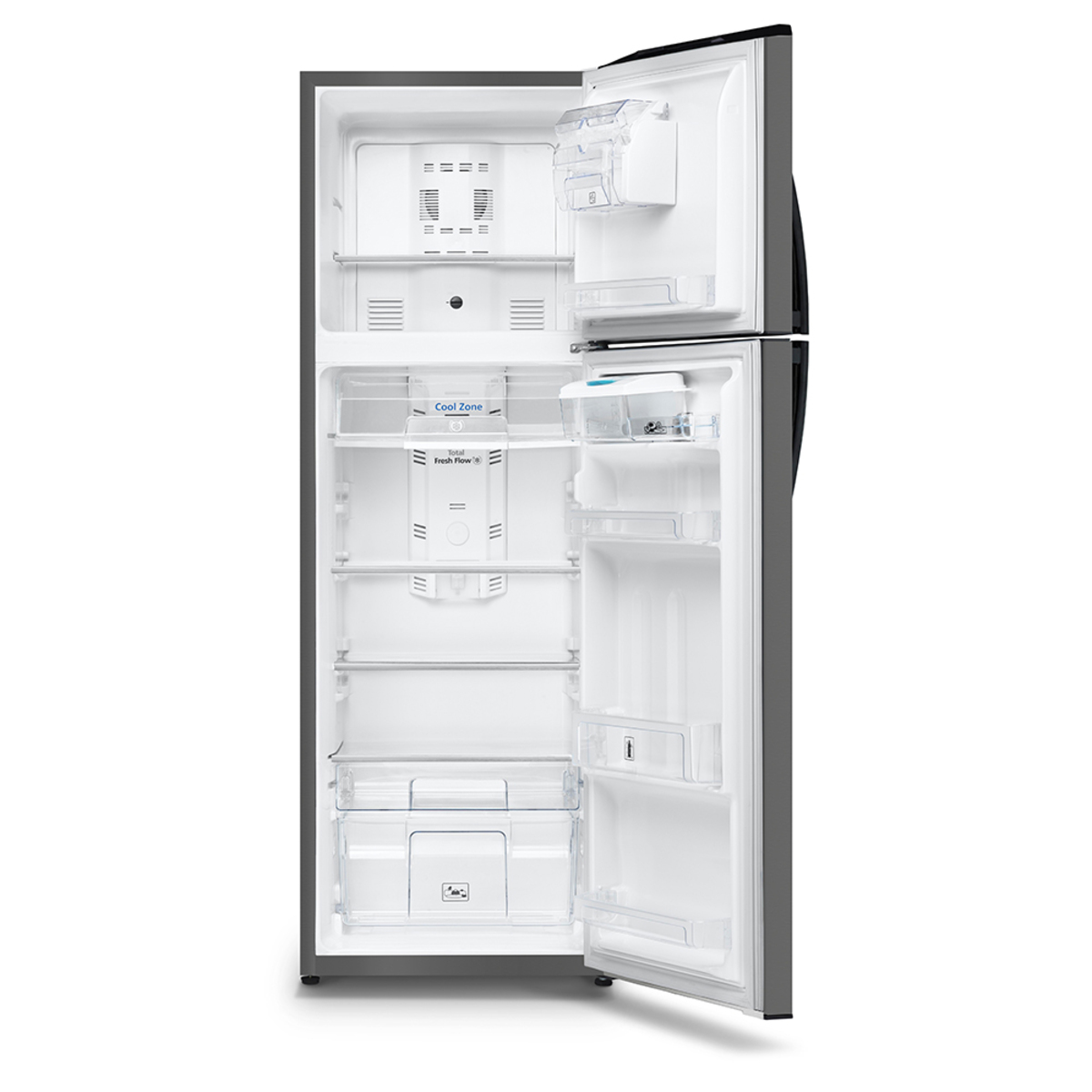 Nevera No Frost 313 L Brutos Black Steel Mabe - RMA313FXCC