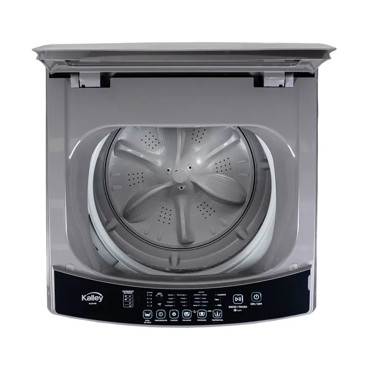 Lavadora KALLEY Carga Superior 14 Kilos K-LD14GE Gris