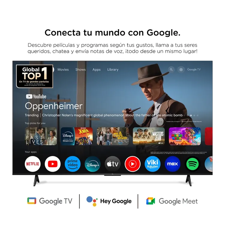 TV TCL 50"  50V6C 4K-UHD Smart TV Google