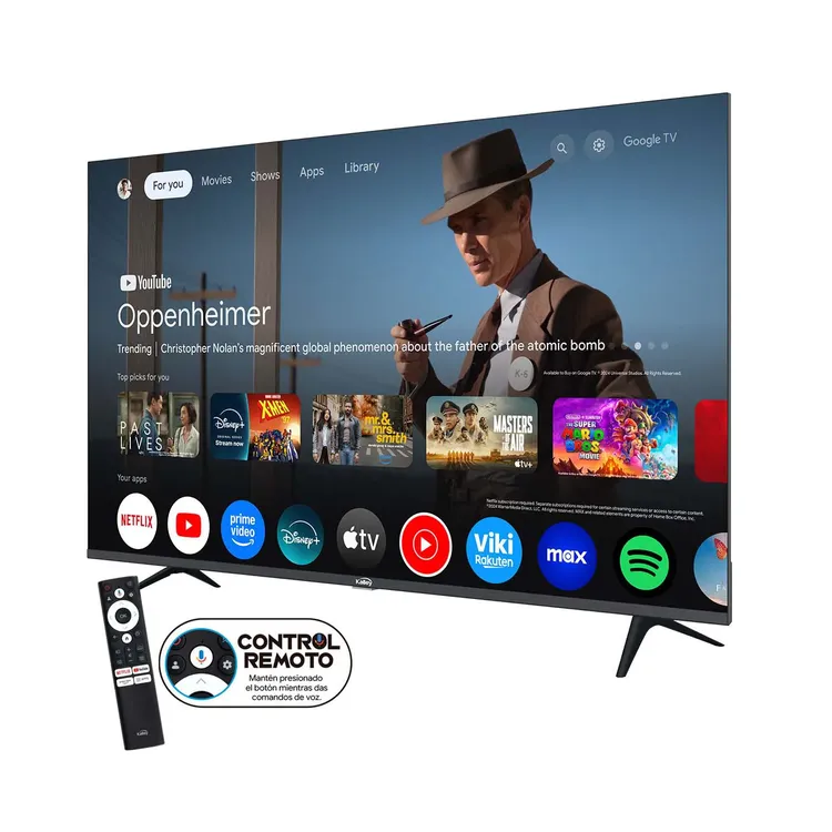 TV KALLEY 40" Pulgadas 100.4 cm 40G200 FHD LED Smart TV Google