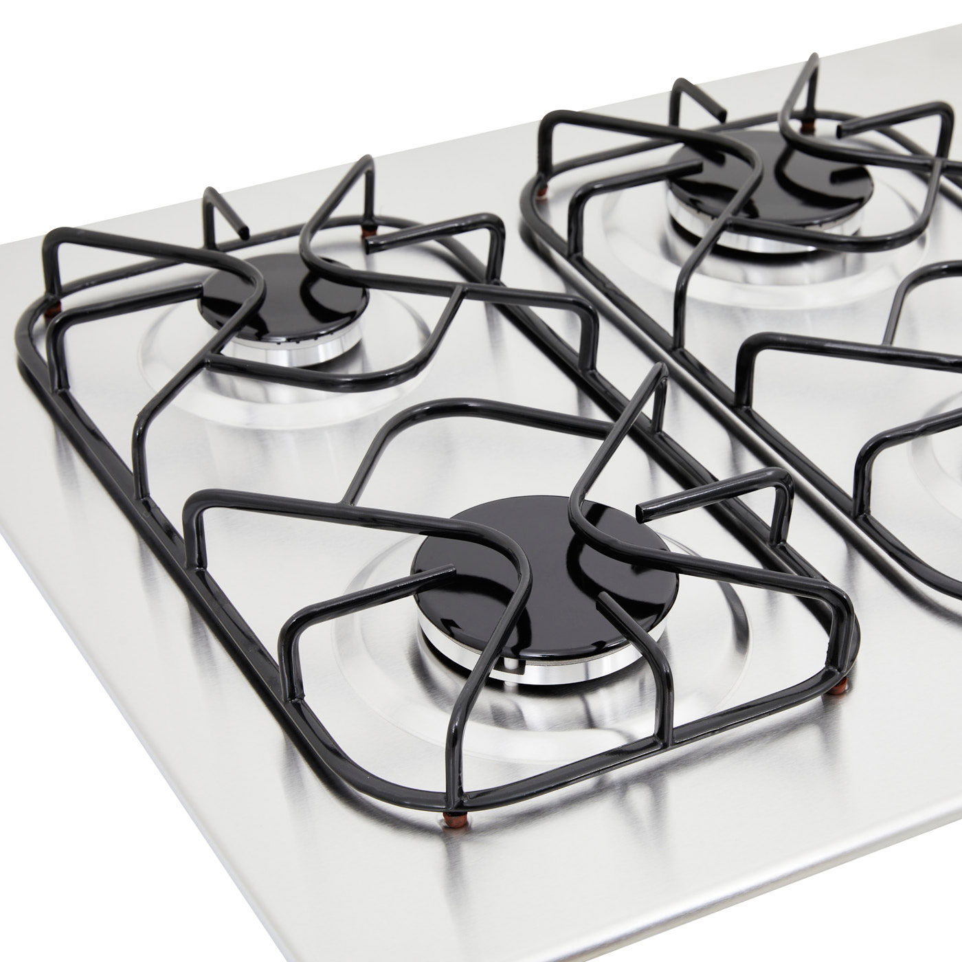 Estufa de empotrar HACEB 66cms 4 Puestos Gas Natural ARL CG 66 Inox