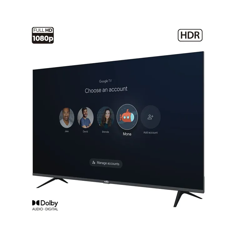TV KALLEY 40" Pulgadas 100.4 cm 40G200 FHD LED Smart TV Google