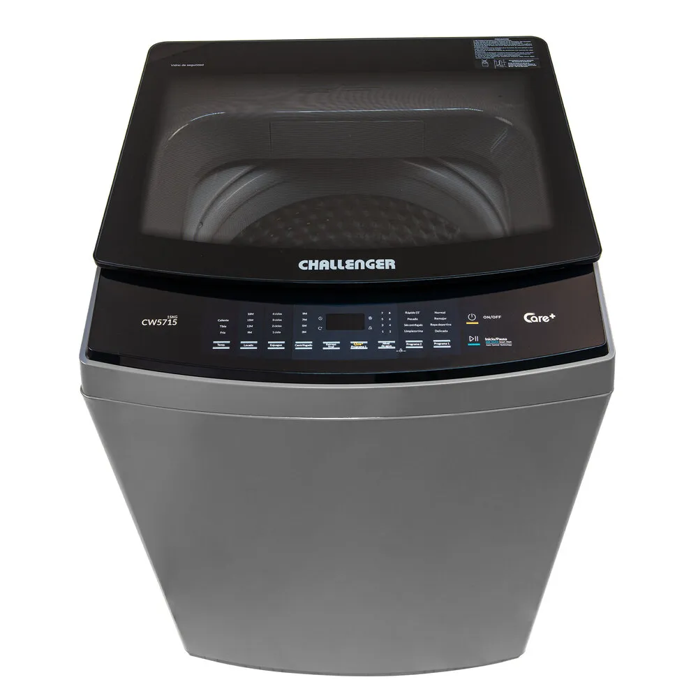 Lavadora Challenger automática de carga superior de 15 Kg (33 Lb) - CW 5715 DG