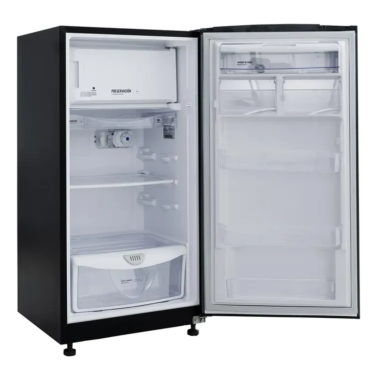 Nevera HACEB Frost Una Puerta 220 Litros Dispensador de agua Titanio